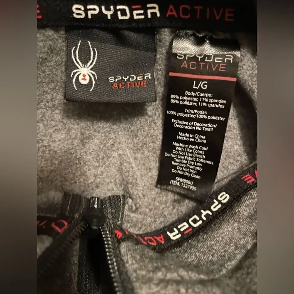 SPYDER large pullover shirt jacket